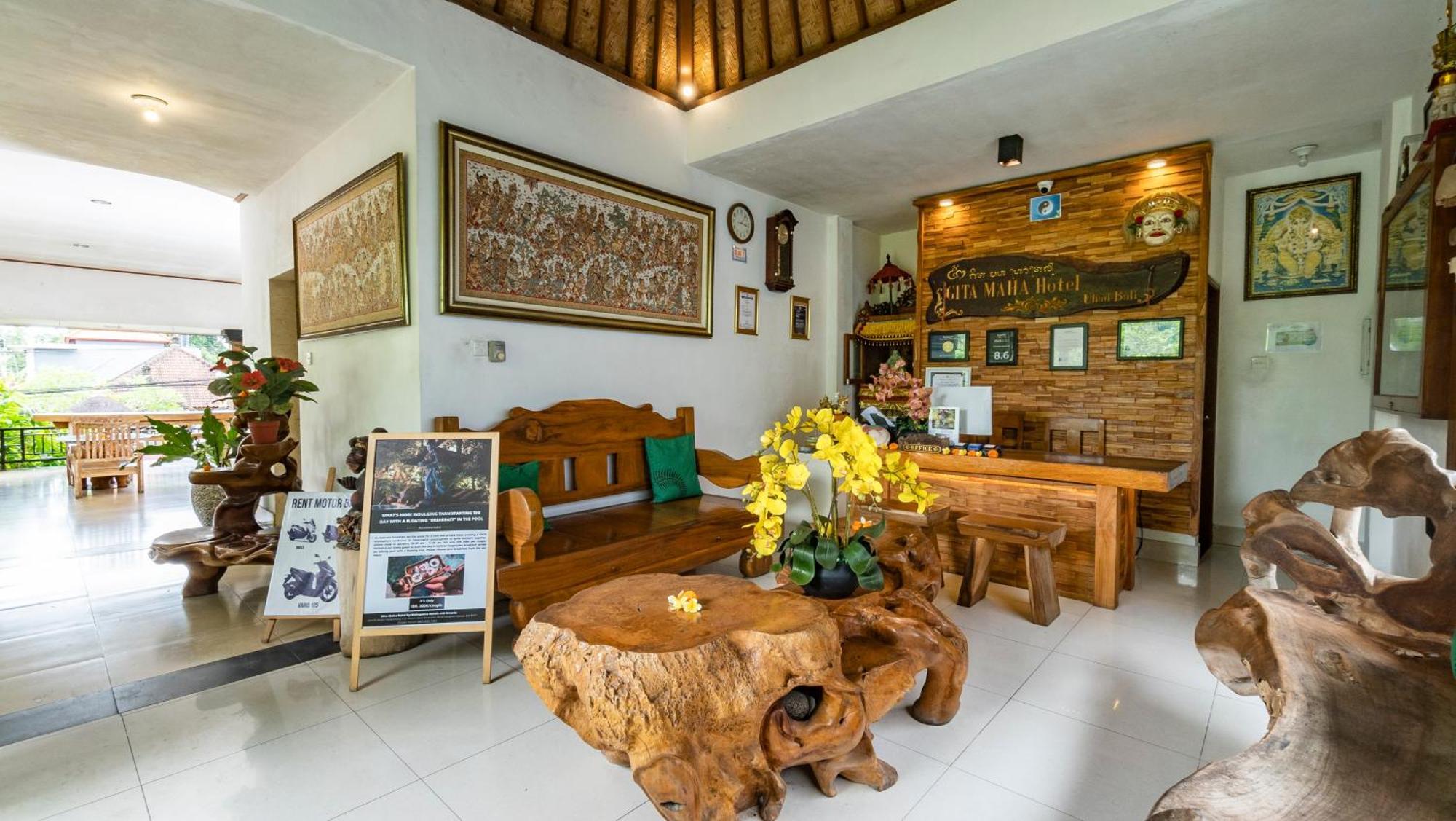Gita Maha Ubud Hotel By Mahaputra-Chse Certified Extérieur photo